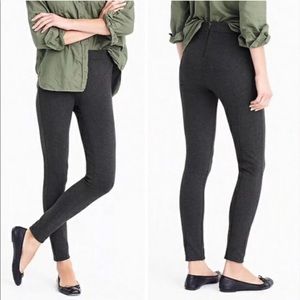 J Crew charcoal gray Pixie pant legging N0615